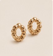 Gold Halka Küpe